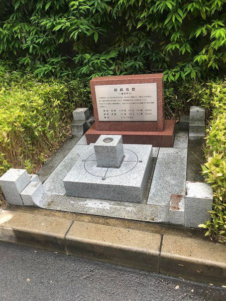 測量の日にちなんで「1級基準点」の清掃作業を実施